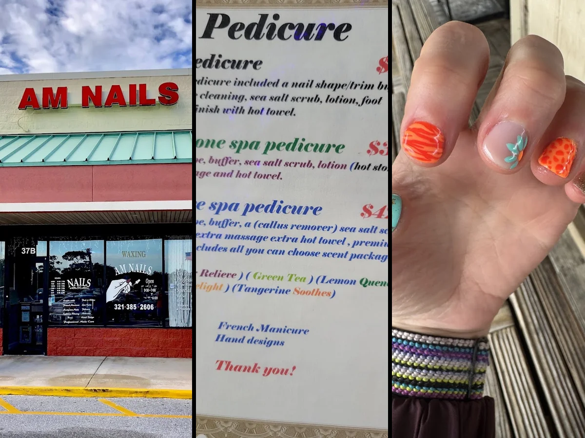 Pedicure chair with clean spa lighting.